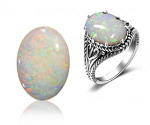 Natural Fire Opal (Doodhiya Patthar)